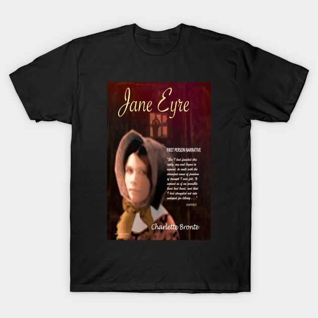 Jane Eyre 1st Person Narrative T-Shirt by KayeDreamsART